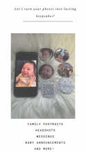 Load image into Gallery viewer, 2.25” Round Custom Photo Magnets (9 pcs/set)
