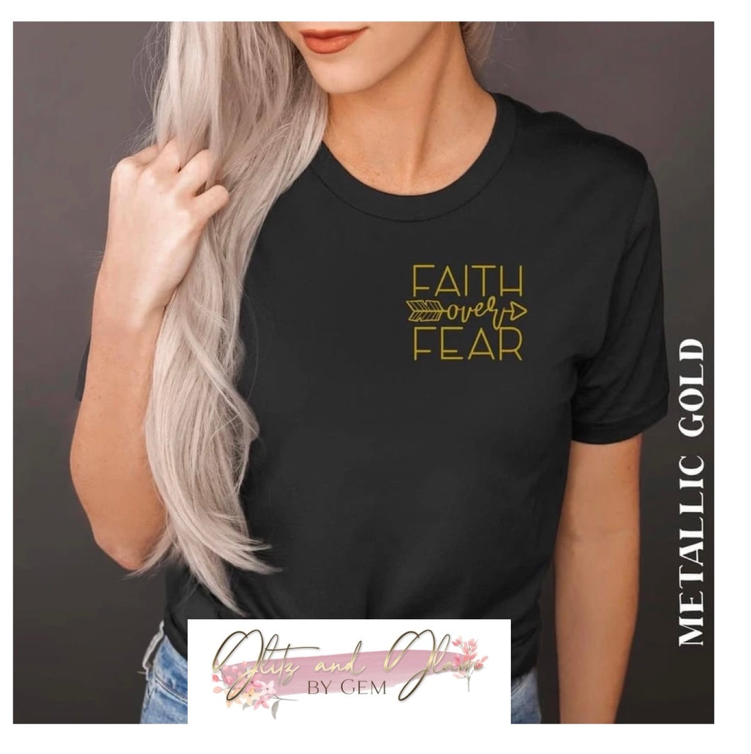 “Faith over Fear.”