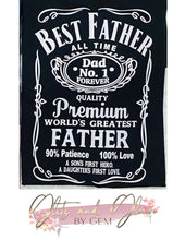 Load image into Gallery viewer, BEST FATHER
