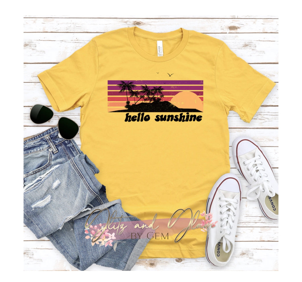HELLO SUNSHINE -retro