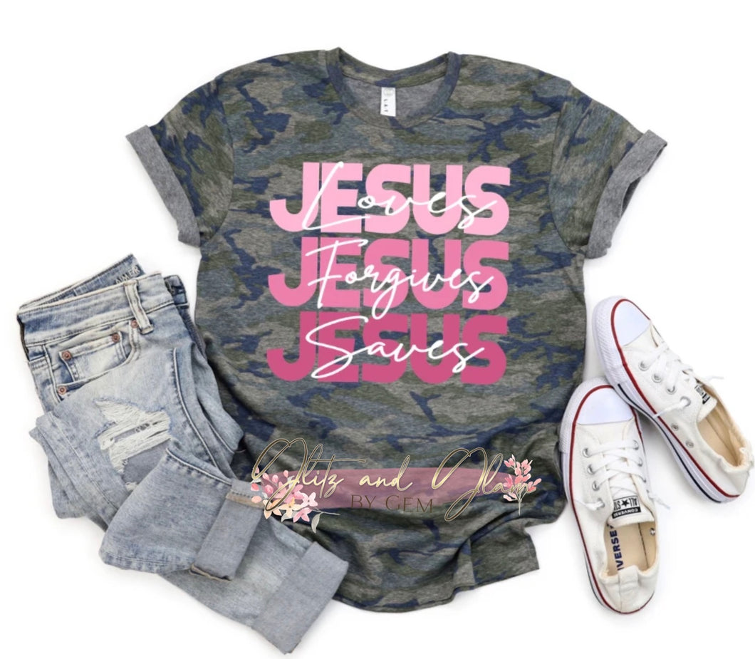 JESUS- LOVES,FORGIVES,SAVES