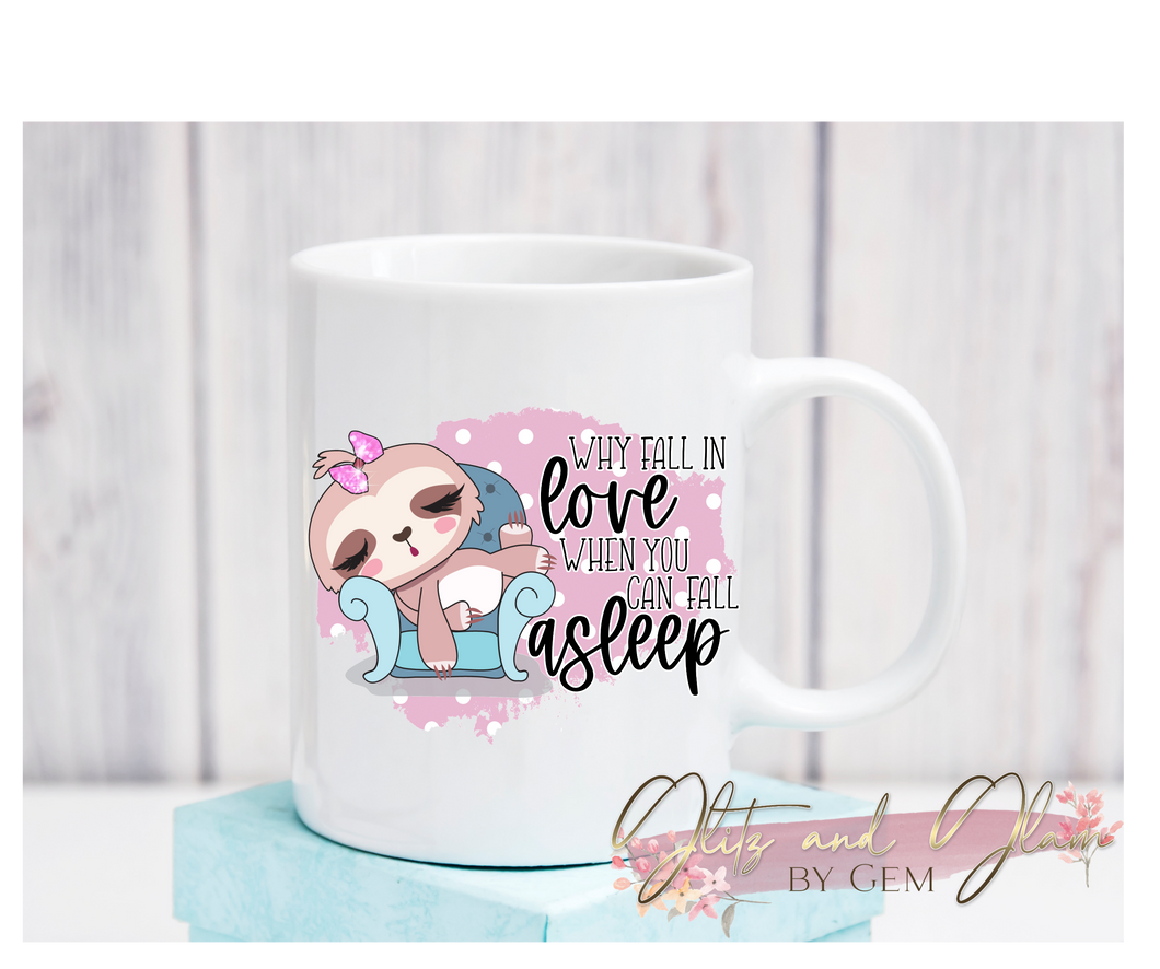 Why Fall in Love when you can fall asleep?